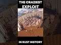 the CRAZEST EXPLOIT in RUST HISTORY 🤯 (Rust Short)