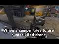When a camper tries to use hunter killer drone in codm