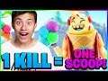 1 Kill = One Scoop OF ICE CREAM Challenge! | Fortnite