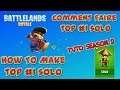 Battlelands Royale TUTO SEASON 9 "How To Make Top #1" Comment Faire Top #1