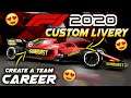F1 2020 'CREATE A TEAM' CAREER: Help choose my design for My Team! Using 2019's Custom Liveries!