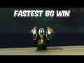 FASTEST BG WIN - Windwalker Monk PvP - WoW Shadowlands 9.0.2