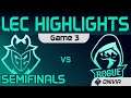 G2 vs RGE Highlights Game 3 Semifinals LEC Summer Playoffs 2020 G2 Esports vs Rogue by Onivia
