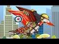 Pteranodon - Dino Robot Transform General Mobilization Gameplay