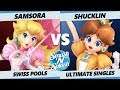 SNS5 SSBU - eUnited | Samsora (Peach) Vs. Shucklin (Daisy) Smash Ultimate Tournament Pools