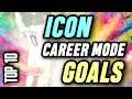TOP 10 ICON CAREER MODE GOALS