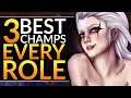 Top 3 BROKEN CHAMPIONS to MAIN of EVERY ROLE - 10.6 BEST Meta Picks and Tips | LoL Pro Guide