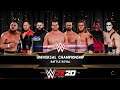 WWE 2K20 8 Man Elimination Match | WWE 2K20 Traditional Elimination | 8 Man Elimination Gameplay