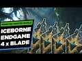 4 mal Charge Blade Endgame Zerstörung - Monster Hunter Word Iceborne