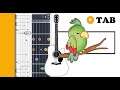 Guitar Tab - Cing Cangkeling | Fingerstyle Tutorial Lagu Daerah #Anp