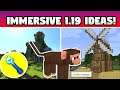 Minecraft 1.19 IMMERSIVE FEATURE IDEAS! (Wand, Monkeys & Windmill) Wild Update