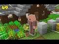 Minecraft Survival #49 - Casa do Aldeão Fazendeiro na Vila Medieval