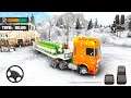 Snow Offroad Truck Transport Simulator:Cargo Truck - Android Gameplay HD