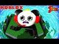 STUCK CAMPING ON A CREEPY ISLAND IN ROBLOX! Let's Play Roblox The Island with Combo Panda