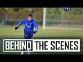 The squad get set for Everton! | Behind the scenes at Arsenal Training Centre