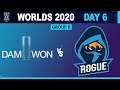DAMWON vs Rogue - Worlds 2020 Group Stage - DWG vs RGE