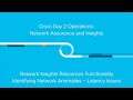 Demo: Network insights Resources Functionality - Identify Network Anomalies - Latency Issues