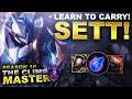 HOW TO CARRY WITH SETT SUPPORT? - Climb to Master Season 10 | League of Legends