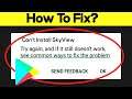 How To Fix Can't Install SkyView Error On Google Play Store in Android & Ios