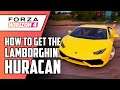 How to get the 2014 LAMBORGHINI HURACAN LP 610-4 in FORZA HORIZON 4