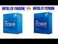 i7 11700K vs i5 11600K - RTX 3060 Ti - Gaming Comparisons
