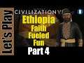 Let's Play: Civ 6 - Ethiopia (Deity) - Faith Fueled Fun - Part 4 - New Frontier Pass