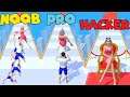 NOOB vs PRO vs HACKER in I Am The Queen ! (Level 43 - 55 )