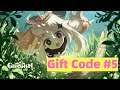 Redeem Triple Gift Codes #5 - Genshin Impact