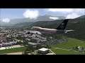 SAUDIA 747-400 Belly Crash Landing Innsbruck Airport Austria ++ Aerofly FS 2