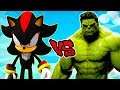 Shadow the Hedgehog Vs Hulk - Epic Battle - Left 4 dead 2 Gameplay (L4D2 Sonic Mod)