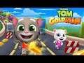 Talking Tom Gold Run - Running for Them Gold!!! (iOS Gameplay)