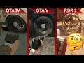 THE BIG COMPARISON 2 | GTA IV vs. GTA V vs. Red Dead Redemption 2 | PC | ULTRA