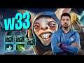w33 - Meepo | with GH | vs Miracle | Dota 2 Pro Players Gameplay | Spotnet Dota 2