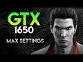 Yakuza 6: The Song of Life | GTX 1650 + I5 10400f | 1080p Max Graphics Test