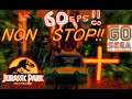 #60fps #セガ60周年 ジープで爆走！恐竜を捕獲せよ！"JURASSIC PARK/ジュラシックパーク" Play again NO Continue!!