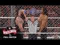 Braun Strowman vs. Great Khali : Steel Cage - WWE Championship Match : May 10, 2020