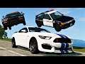 Crazy Police Chases #3 | BeamNG Drive