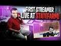 DrLupo is the first streamer to ever play at StateFarm HQ!