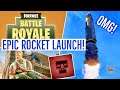 FORTNITE ROCKET LAUNCH LIFT OFF! ONE OFF MOMENT! LIVE! LETS PLAY! PS4 PRO! FORTNITE BATTLE ROYALE!