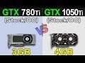 GTX 780 Ti Vs. GTX 1050 Ti | Stock and Overclock Benchmarks