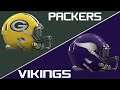 Madden NFL 20 2019-es szezon_ Alapszakasz:GB Packers vs M.Vikings| PS4 PRO