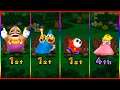 Mario Party Series - Minigames - Dry Bones Vs Mario Vs Boo Vs Wario Vs Peach Vs Toadette
