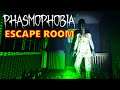 Phasmophobia - LOCKED IN with the Ghost | Escape Room Challenge