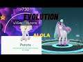 pokemon go | Evolution of ponyta into alola rapidash |#shorts #youtubeshorts #viralvideo
