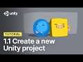 Roll-a-Ball: 1.1 Create a new Unity project