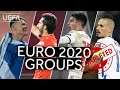 SCOTLAND, NORTH MACEDONIA, HUNGARY, SLOVAKIA: EURO 2020 groups are now completed!!