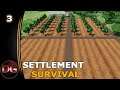 Settlement Survival - Let's Play! - Focused on farming - Ep 3