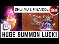 🔶 Summoning for Shui Yu and Dark Fina & Sol! 🔶 My Luck is NUTS | FFBE