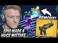 Tfue Is UPSET That The TAC SMG Is BACK & Explains Why It's RUINING Fortnite's META!