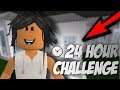 24 Hour Roblox Bloxburg Challenge | FAIL!!!